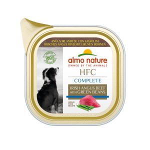 Almo nature hond HFC Iers Angus rundvlees met groene bonen 85 gram