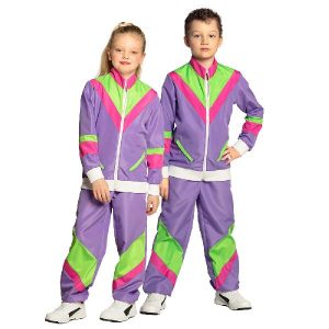Trainingspak Retro kind 7-9 jaar