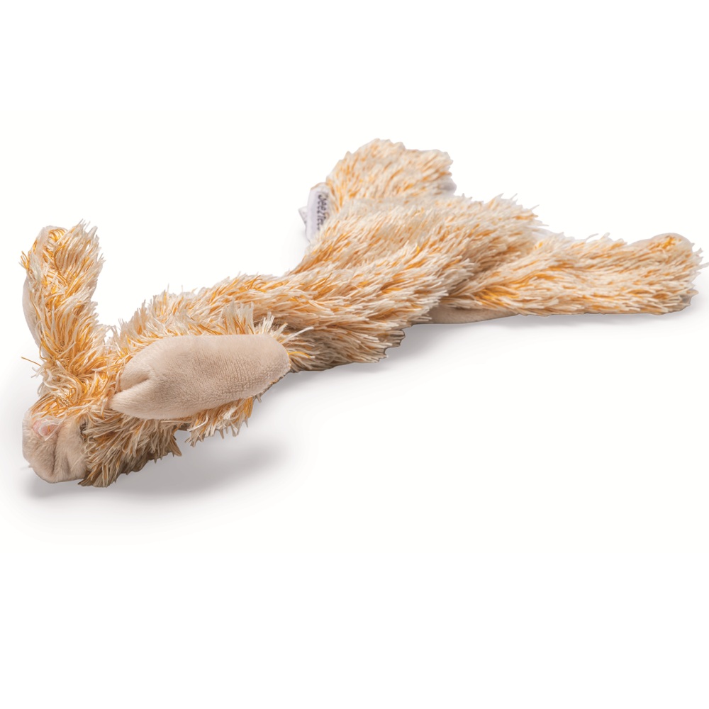 Flatino pluche konijn bruin 30x13cm