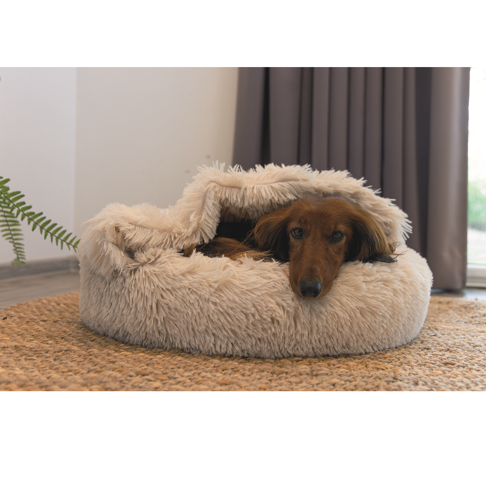 Pluche ligmand Yala beige 60cm - Afbeelding 4