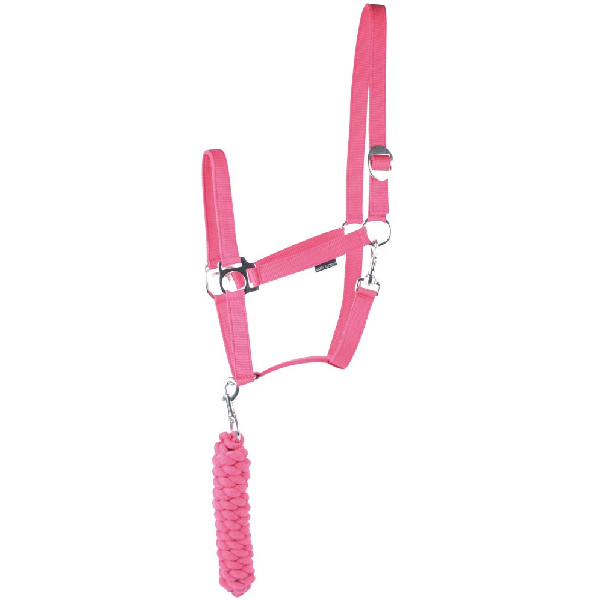 Halsterset Initial fuchsia full
