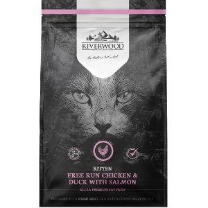 Riverwood kitten chicken&duck with salmon 2KG