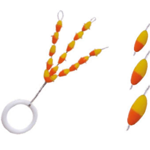 Two tone dobberstoppers medium 15 stuks