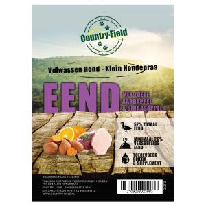 Country-Field Graanvrij Adult small eend 2kg