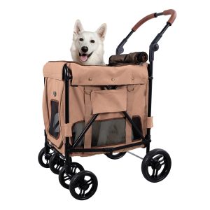 Gentle Giant Pet Wagon – Perzikkleur en Legergroen